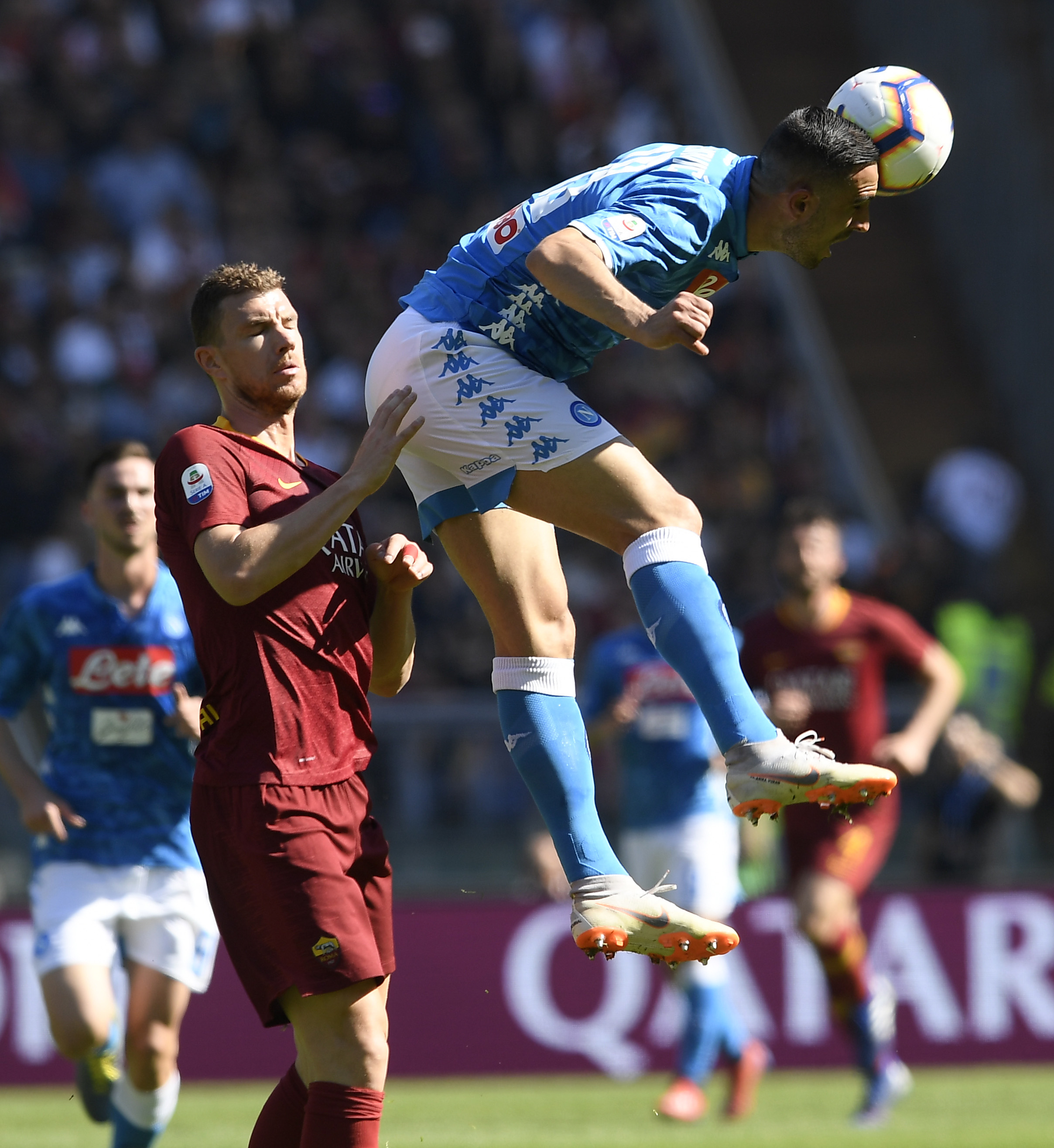 罗马客场逆转-胜那不勒斯，壮举连连