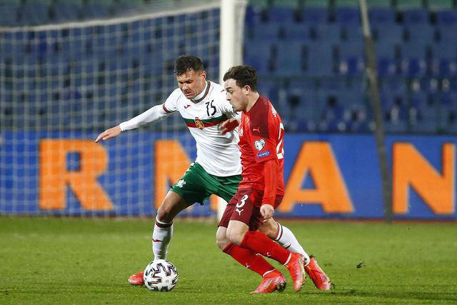 瑞士国家队在对阵保加利亚时大胜,保持不败 瑞士国家队在对阵保加利亚时大胜,保持不败