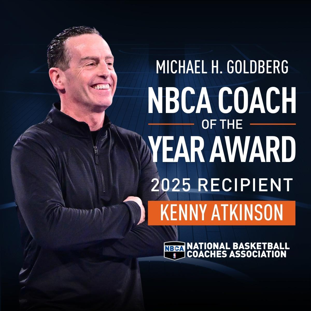 勇士队主帅获得年度最佳教练奖